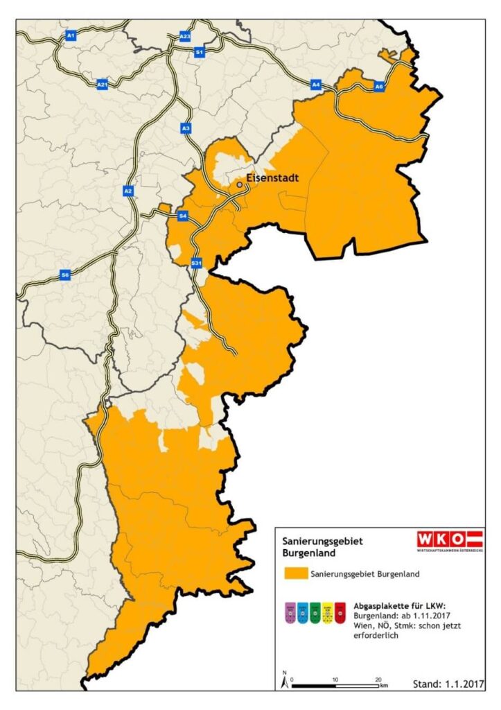 Burgenland IG-L milieuzone