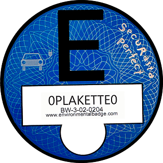 Blauwe E-Plakette voor Duitsland